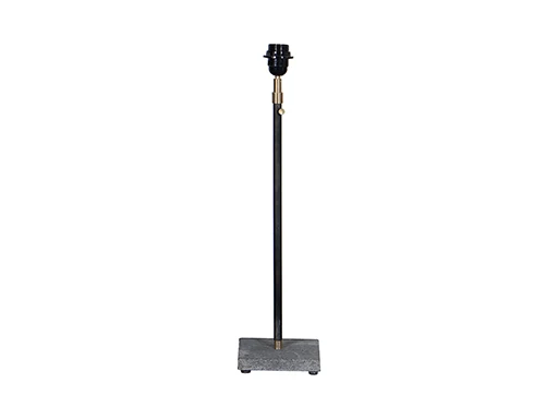 Tafellamp natural zwart/grijs 50-70 cm Lindeboom Wonen & Lifestyle