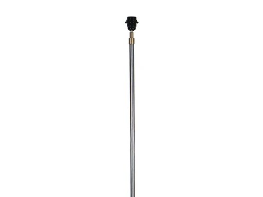 Vloerlamp natural zwart/grijs 120 cm Lindeboom Wonen & Lifestyle