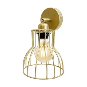 Wandspot antique brass Lindeboom Wonen & Lifestyle