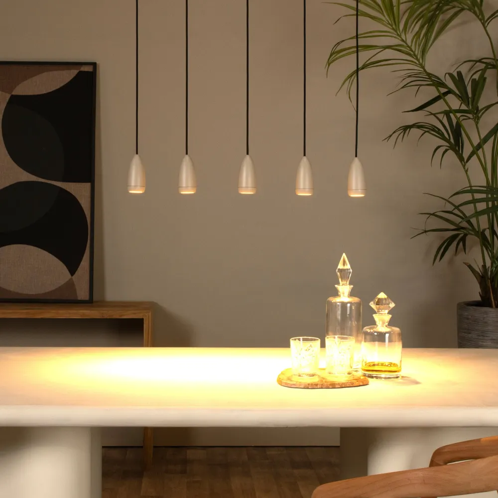 Hanglamp Evora | Taupe Lucide