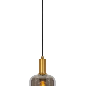 Hanglamp Joanet | Grijs Glas Lucide
