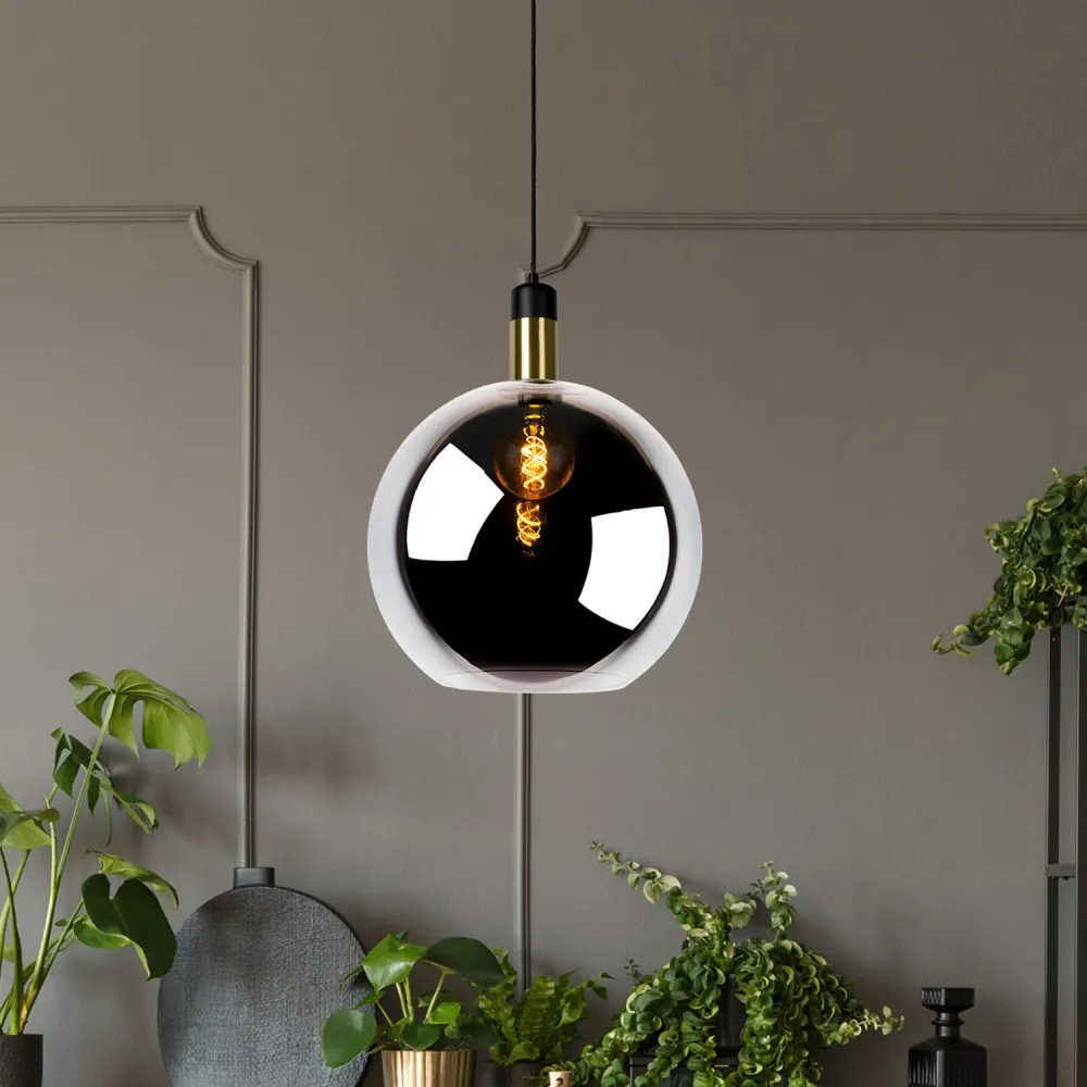 Hanglamp Julius | Ø 40 cm | E27 | Fumé Lucide