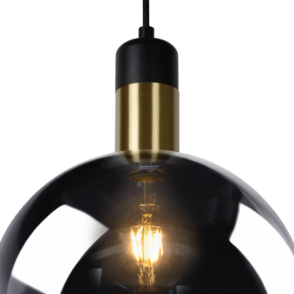 Hanglamp Julius | Ø 40 cm | E27 | Fumé Lucide