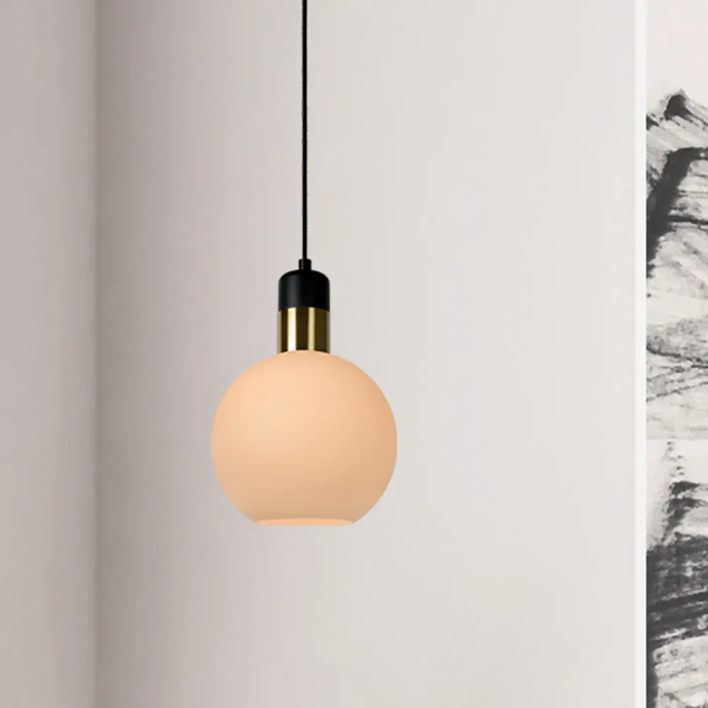 Hanglamp Julius | Ø 20 cm | E27 | Opaal Lucide