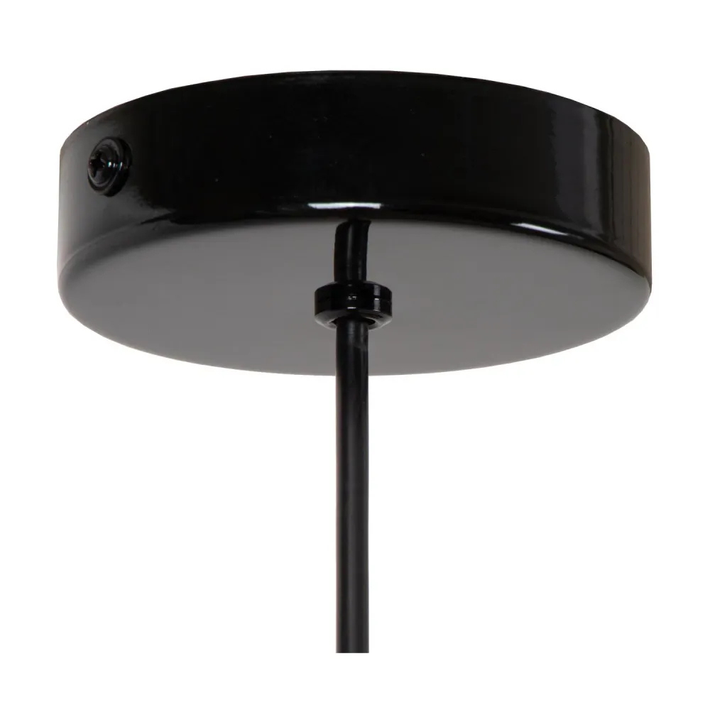 Hanglamp Macarons | Zwart Metaal Lucide