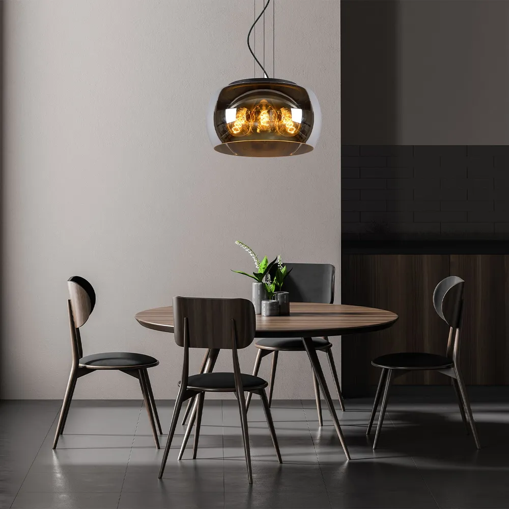 Hanglamp Olivia | Ø 40 cm | Fumé Lucide