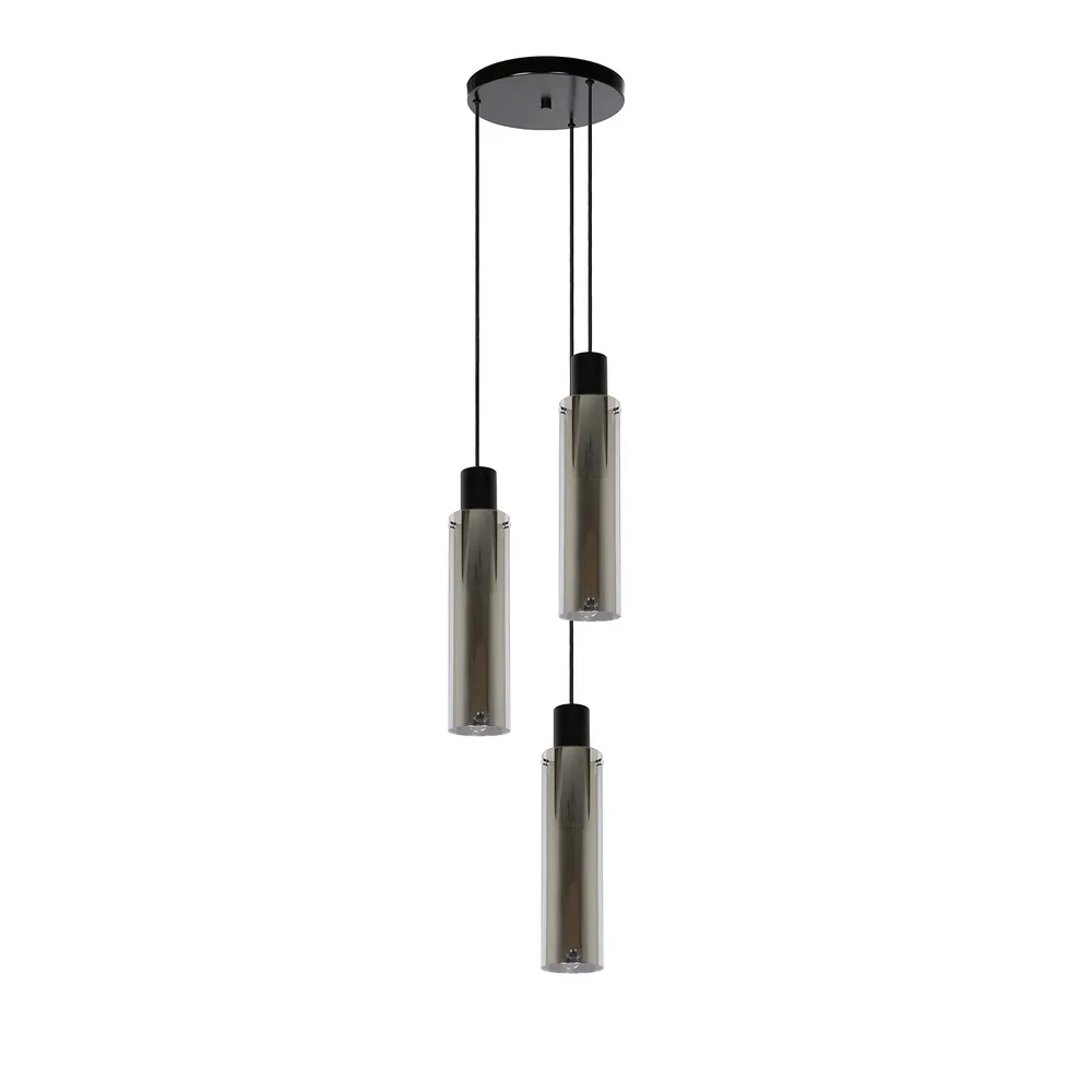 Hanglamp Orlando | 3 Lampen | Fumé Lucide