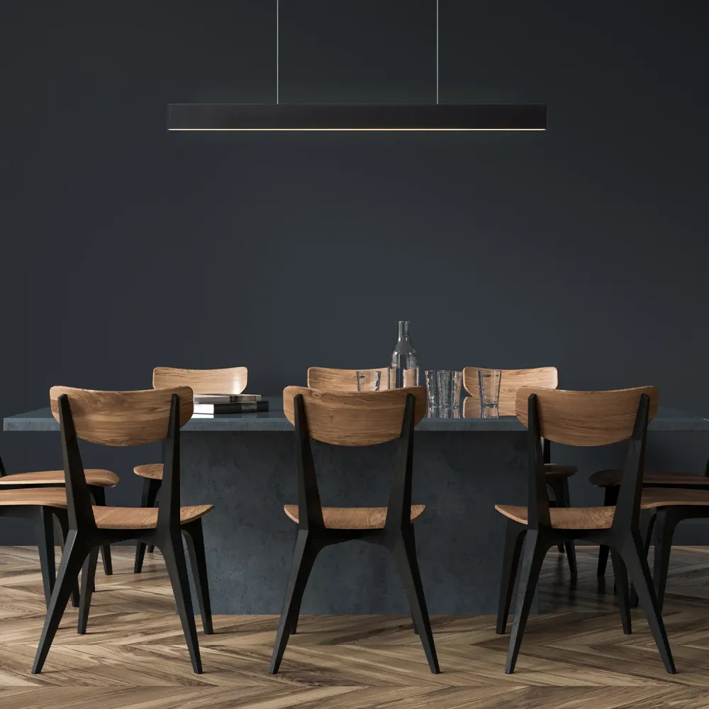 Hanglamp Raya LED | Zwart Lucide