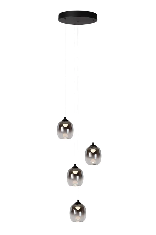 Hanglamp Tamino | Zwart Metaal Lucide
