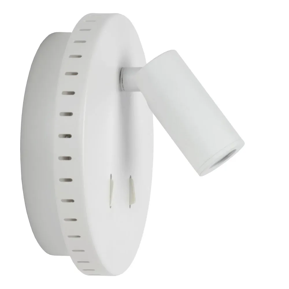 Lucide bedlamp BENTJER - Geïntegreerde LED - Wit