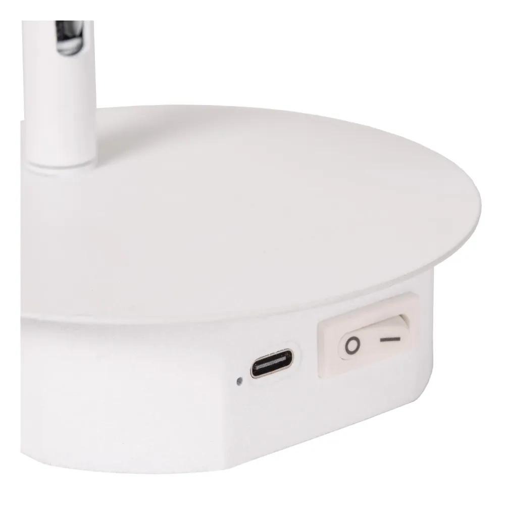 Lucide bedlamp JOLIJN - Geïntegreerde LED - Wit