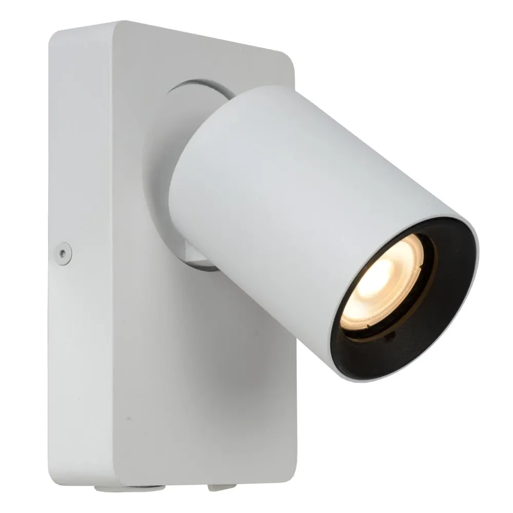 Lucide bedlamp NIGEL - 1xGU10 - Wit