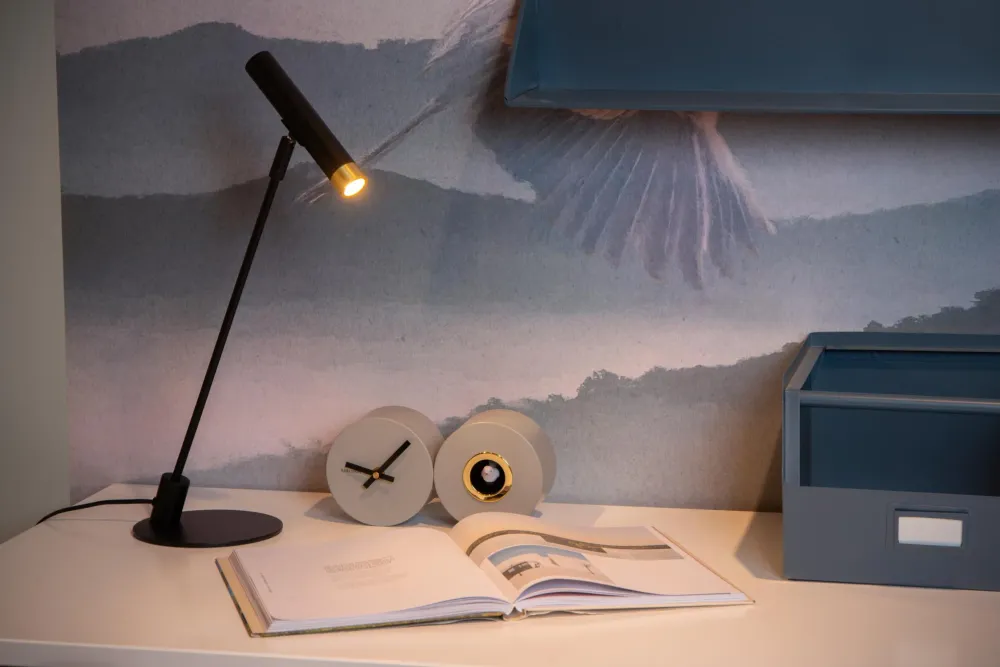 Lucide bureaulamp ALEC - 1xG9 - Zwart
