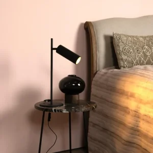 Lucide bureaulamp CLUBS - 1xGU10 - Zwart
