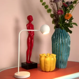 Lucide bureaulamp COMET - Geïntegreerde LED - Wit
