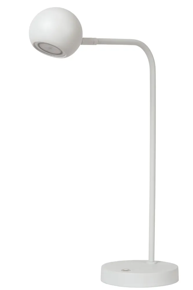 Lucide bureaulamp COMET - Geïntegreerde LED - Wit