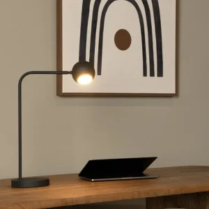 Lucide bureaulamp COMET - Geïntegreerde LED - Zwart
