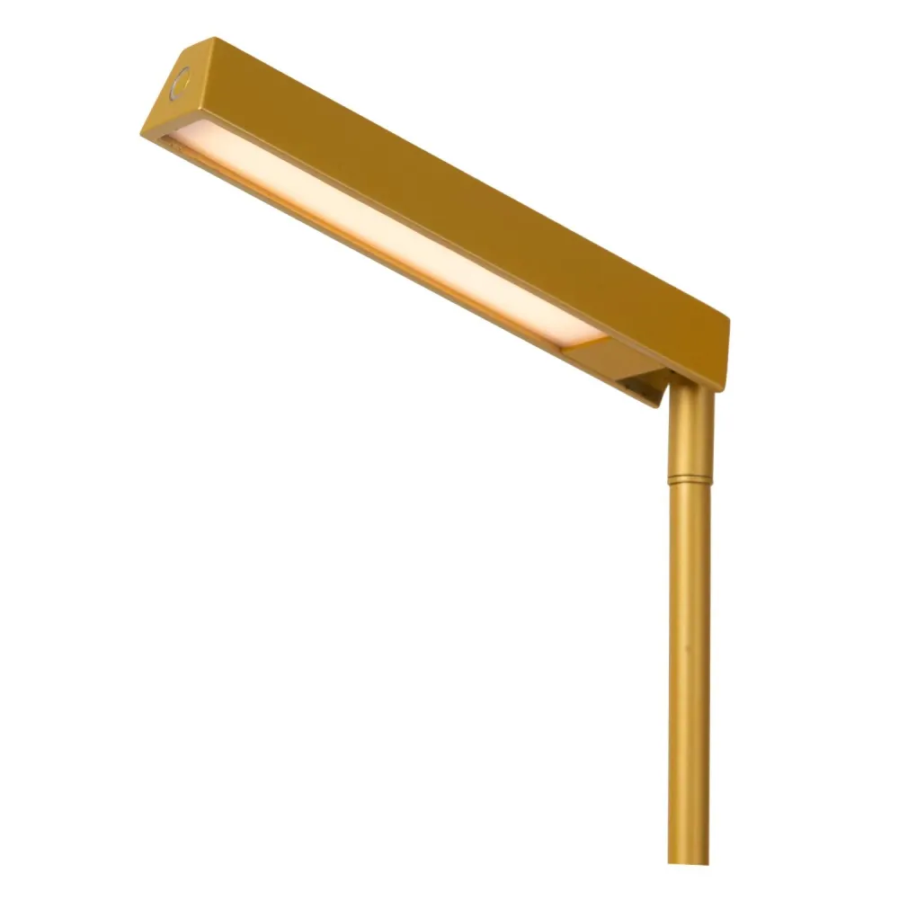 Lucide bureaulamp LAVALE - Geïntegreerde LED - Okergeel