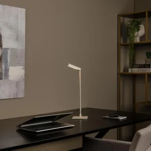 Lucide bureaulamp LAVALE - Geïntegreerde LED - Wit