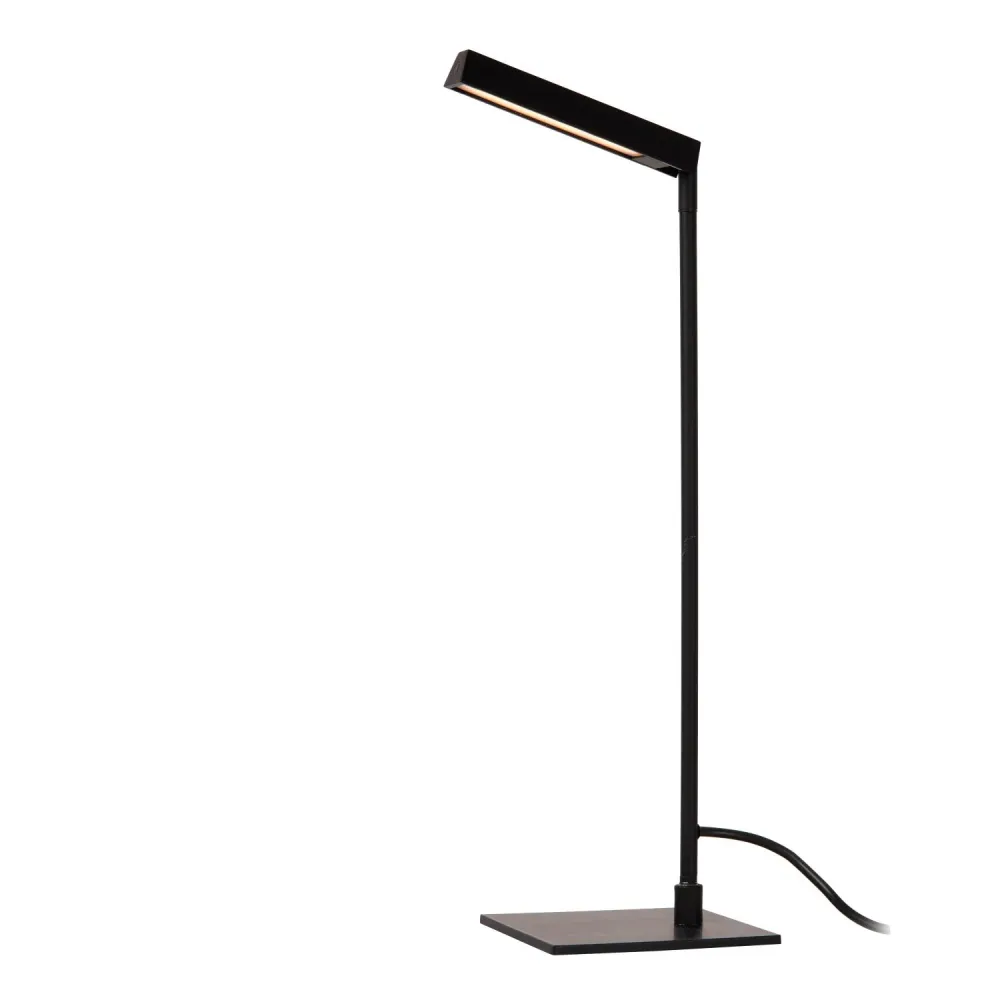 Lucide bureaulamp LAVALE - Geïntegreerde LED - Zwart