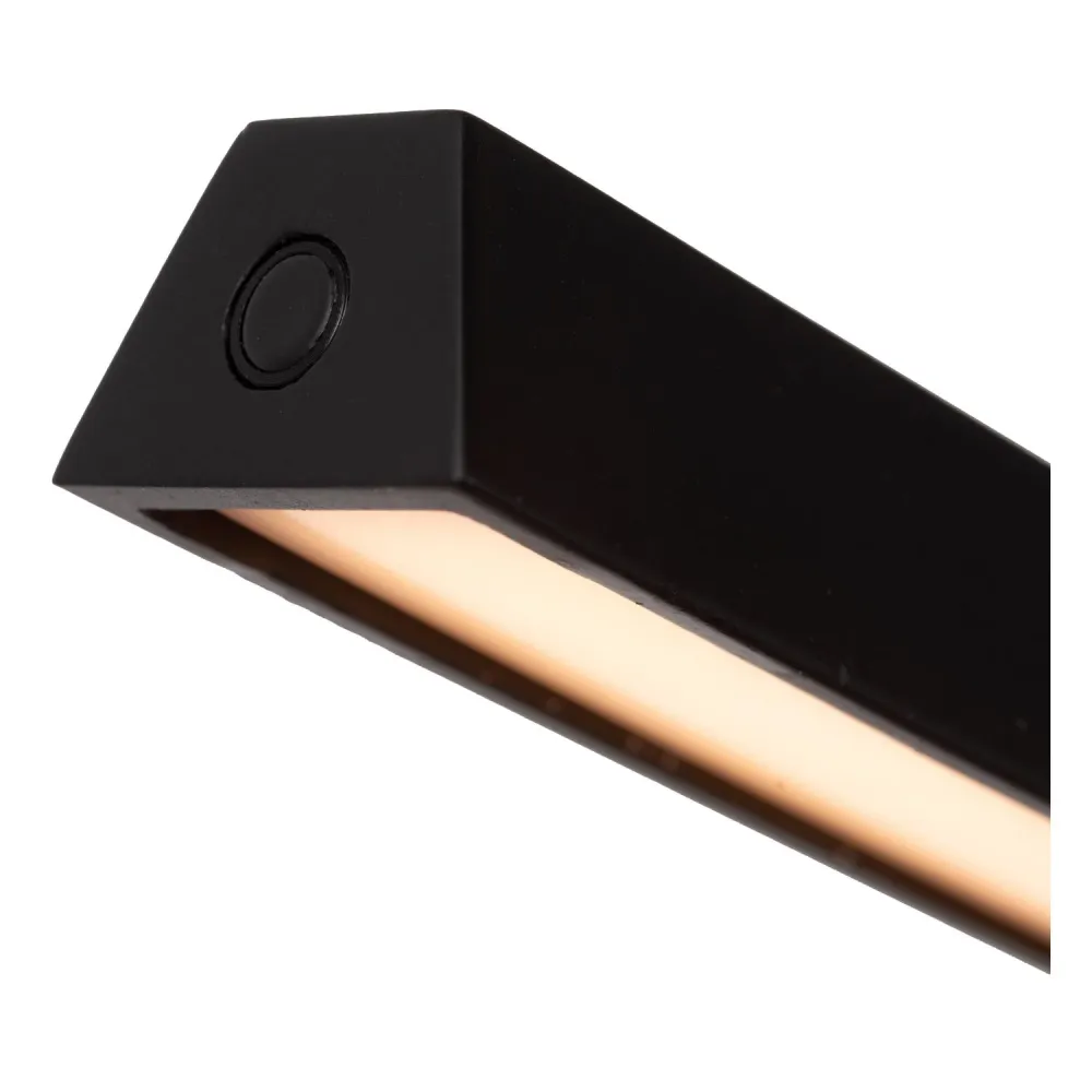 Lucide bureaulamp LAVALE - Geïntegreerde LED - Zwart