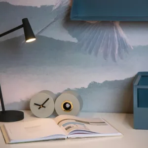 Lucide bureaulamp STIRLING - Geïntegreerde LED - Zwart