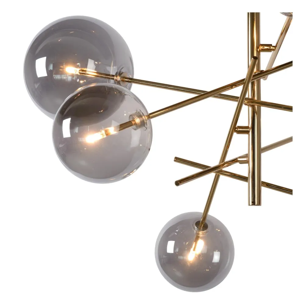 Lucide hanglamp ALARA - 6xG4 - Goud