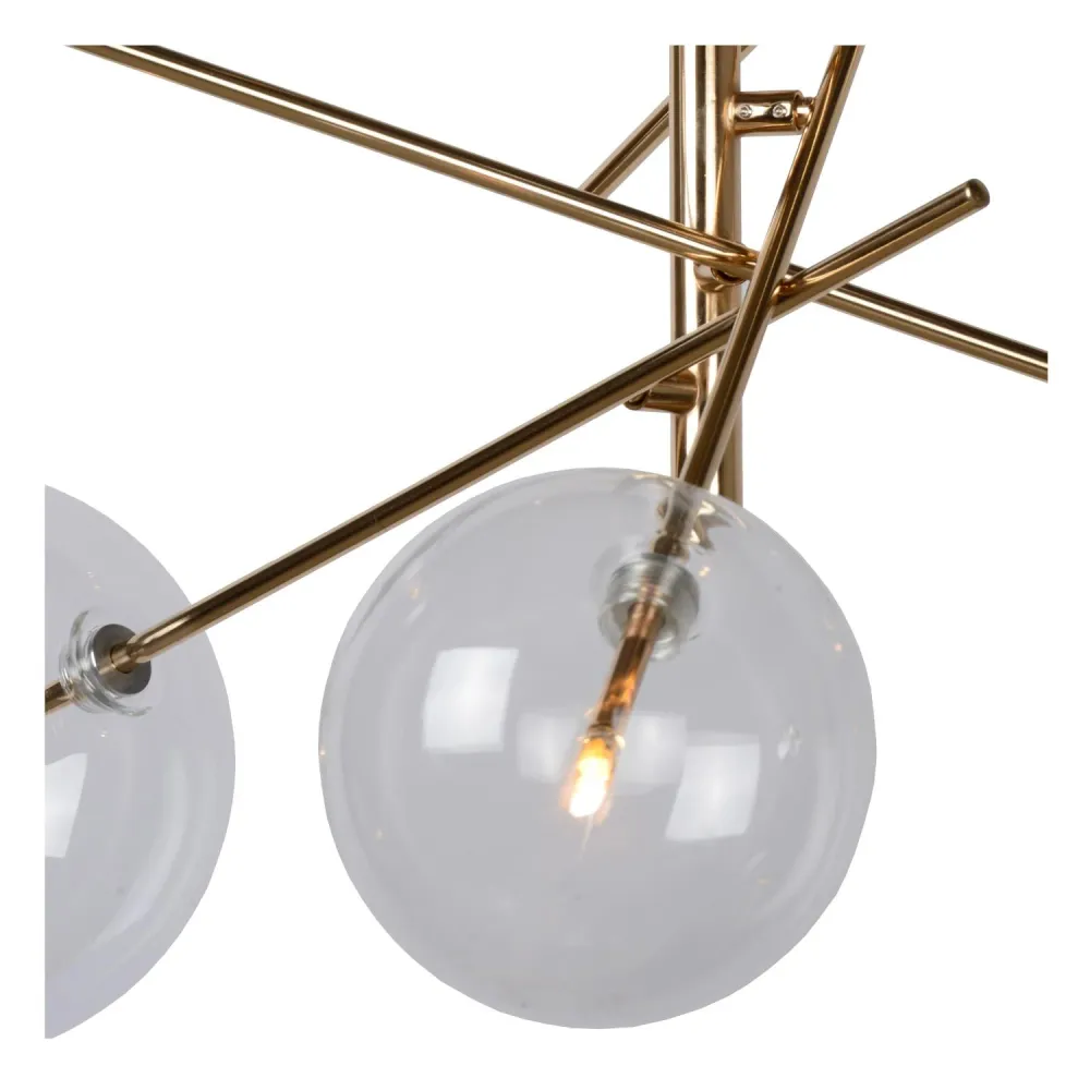 Lucide hanglamp ALARA - 6xG4 - Goud