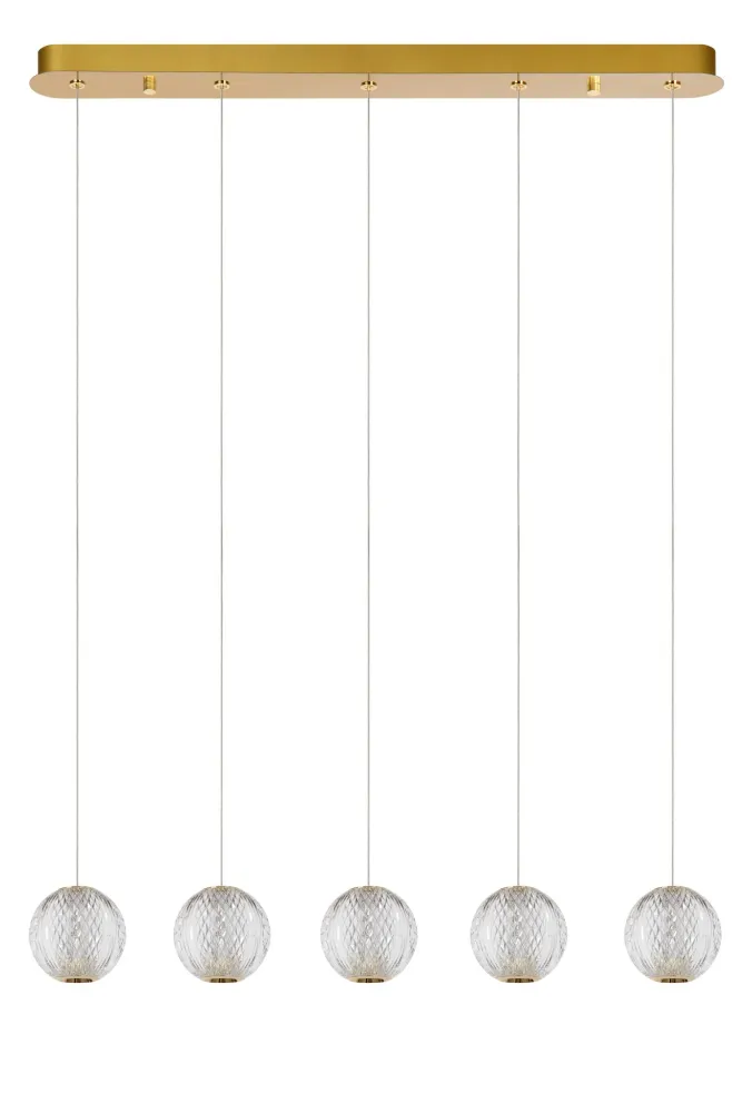 Lucide hanglamp CINTRA - Geïntegreerde LED - Transparant