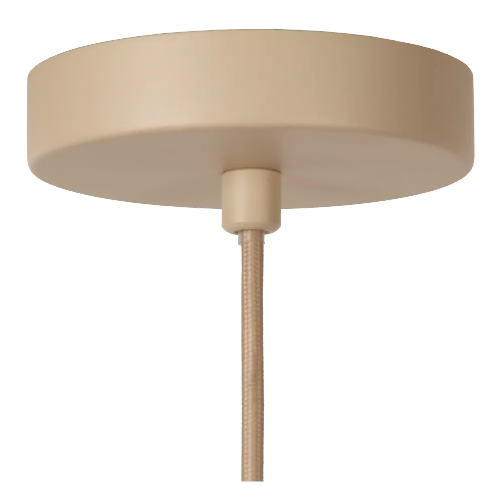 Lucide hanglamp CORINA - 1xE27 - Beige