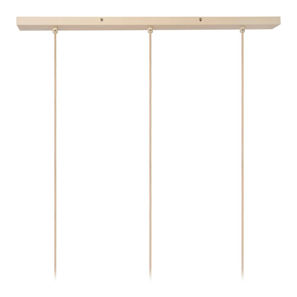 Lucide hanglamp CORINA - 3xE27 - Beige