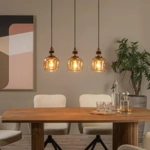 Lucide hanglamp ILONA - 3xE27 - Amber