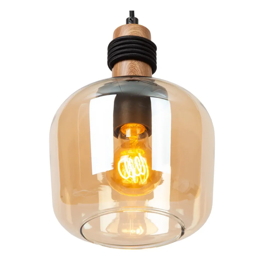 Lucide hanglamp ILONA - 3xE27 - Amber