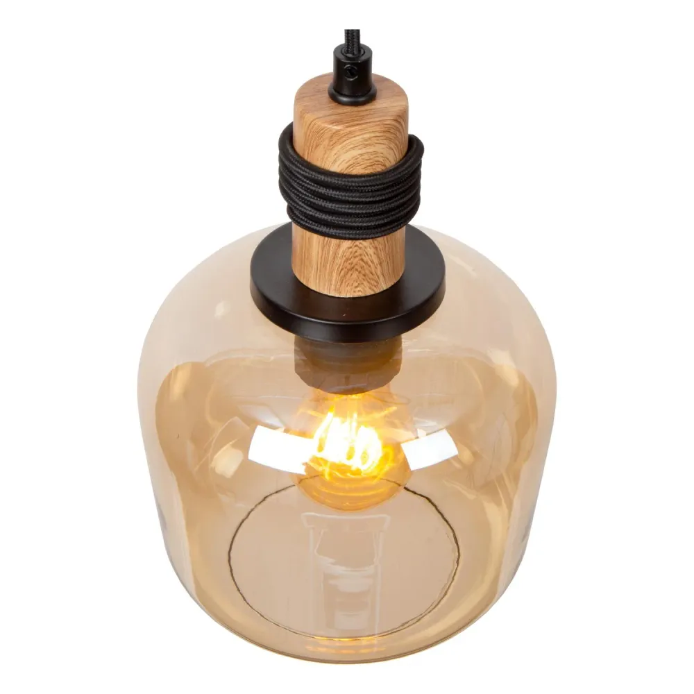 Lucide hanglamp ILONA - 3xE27 - Amber