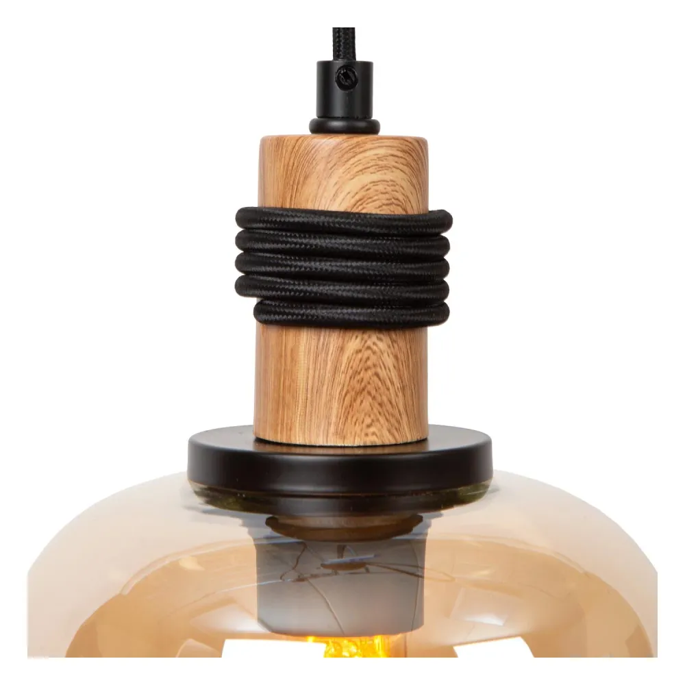 Lucide hanglamp ILONA - 3xE27 - Amber