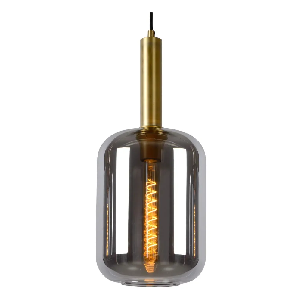 Lucide hanglamp JOANET - 3xE27 - Fumé