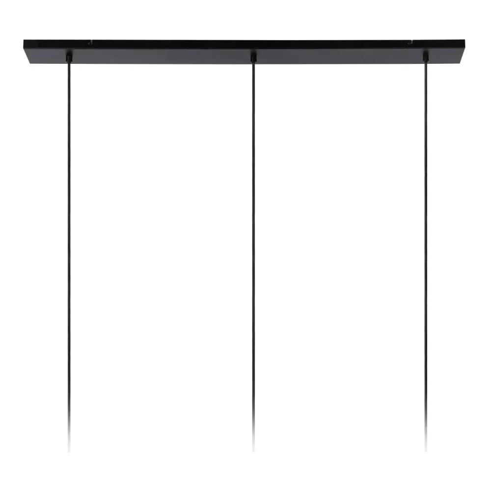 Lucide hanglamp JOANET - 3xE27 - Fumé