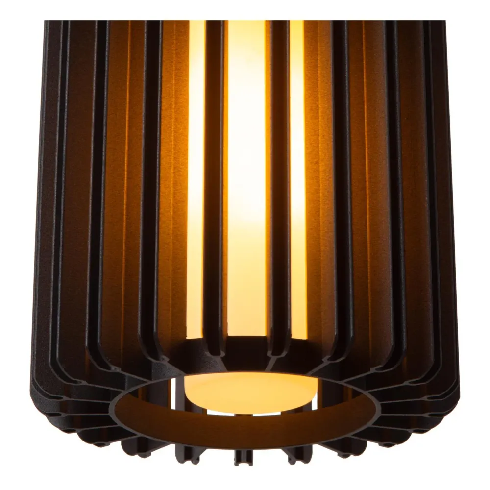 Lucide hanglamp LAMBRES - 3xE27 - Zwart