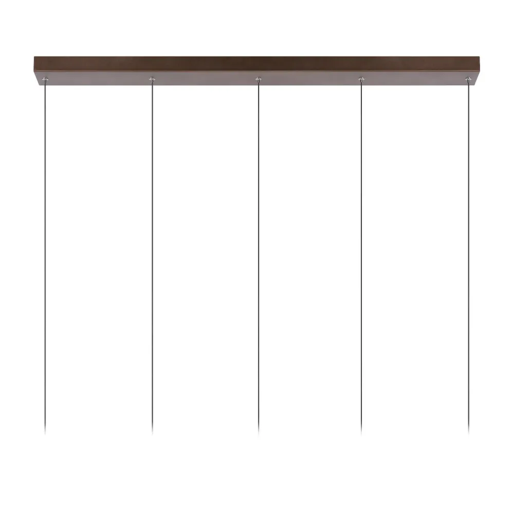 Lucide hanglamp MARGARY - Geïntegreerde LED - Koffie
