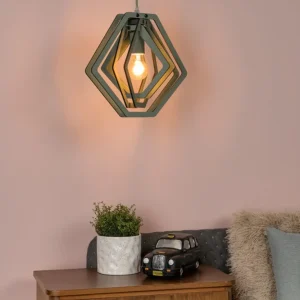 Lucide hanglamp MAURO - 1xE27 - Groen