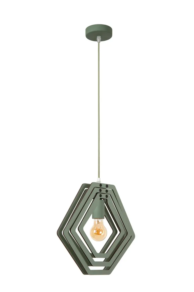 Lucide hanglamp MAURO - 1xE27 - Groen