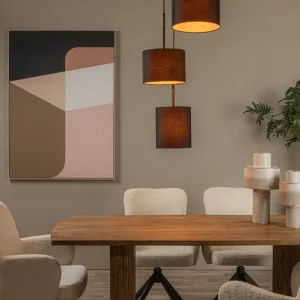Lucide hanglamp MAYA - 3xE27 - Zwart