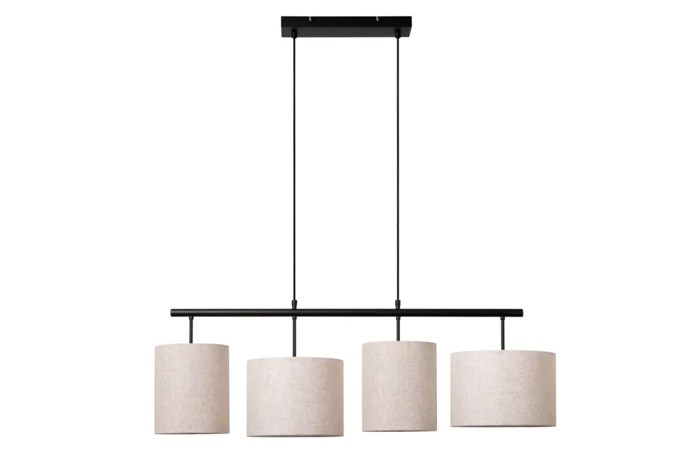 Lucide hanglamp MAYA - 4xE27 - Beige