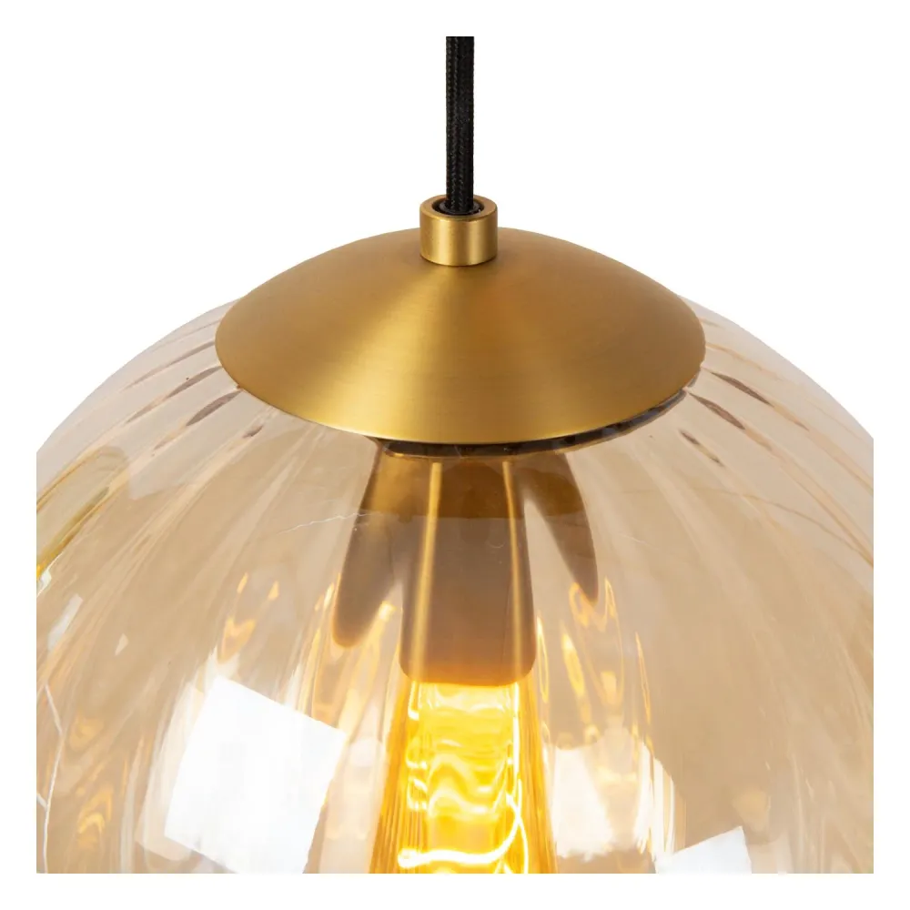 Lucide hanglamp MONSARAZ - 1xE27 - Amber