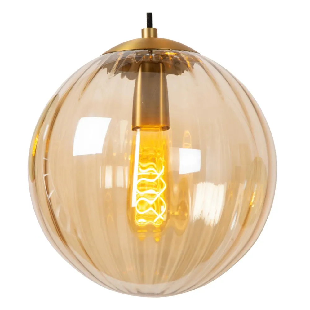 Lucide hanglamp MONSARAZ - 1xE27 - Amber