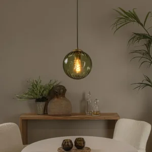 Lucide hanglamp MONSARAZ - 1xE27 - Groen