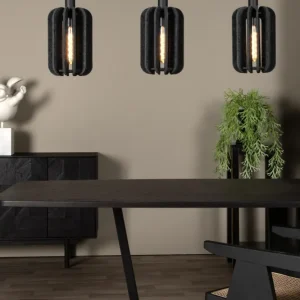 Lucide hanglamp RAFAL - 3xE27 - Grijs