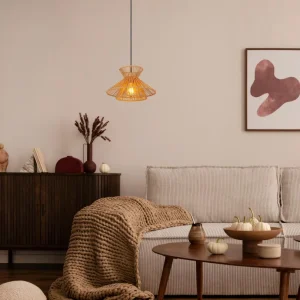 Lucide hanglamp TASMAN - 1xE27 - Naturel