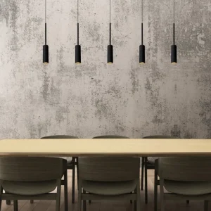 Lucide hanglamp TUBULE - Geïntegreerde LED - Zwart
