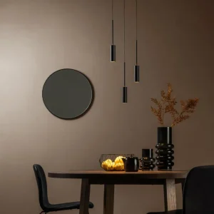 Lucide hanglamp TUBULE - Geïntegreerde LED - Zwart